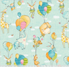 Hello Day - Fly Away Day Blue by Cori Dantini for Blend Fabrics