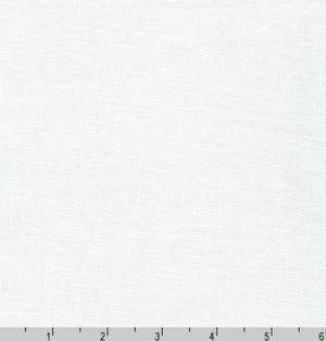 Limerick 100% Linen White by Robert Kaufman | Soft Breathable Linens