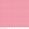 Riley Blake: 1/4 Inch Woven Gingham Raspberry Pink | Woven Cotton