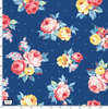 Country Cottage - Local Blooms Blue by Michael Miller | Royal Motif Fabrics