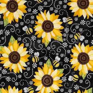 You Are My Sunshine - Sunflower & Bee Chalkboard