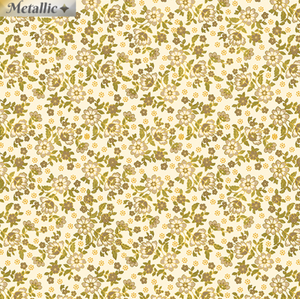 Radiance - Radiant Mini Blossoms Cream Tan by Benartex 9746M-70