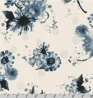 Natural Blooms - Natural by Wishwell for Robert Kaufman Fabrics | WEL-19538-14 NATURAL