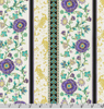 Florentine Garden - Floral Stripe Jewel by Robert Kaufman 19448-201 JEWEL