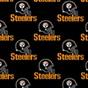 Licensed National Football League Cotton Fabrics | Pittsburgh Steelers