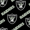 Licensed National Football League Cotton Fabrics | Oakland Raiders