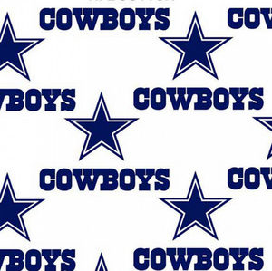 Licensed National Football League Cotton Fabrics | Dallas Cowboys NFC - East