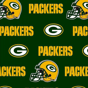 Licensed National Football League Cotton Fabrics | Green Bay Packers NFC - North
