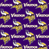 Licensed National Football League Cotton Fabrics | Minnesota Vikings