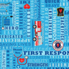 Everyday Heroes - First Responders fabric by Timeless Treasures