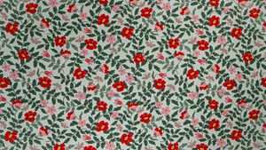 Strawberry Fields - Primrose Mint Rayon Fabric by Cotton + Steel | RP402-MI4R
