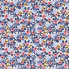 Les Fleurs - Rosa Periwinkle Cotton Fabric