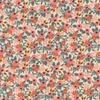 Les Fleurs - Rosa Peach Cotton Fabric