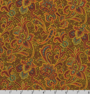 Paisley Prints Harvest by Robert Kaufman | SB-4215D1-5 | Royal Motif Fabrics