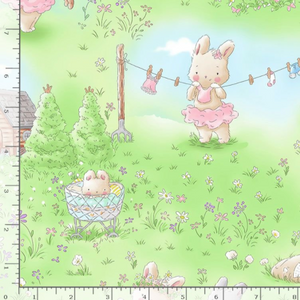 Friendship Blossoms - Bunny in the Meadow 