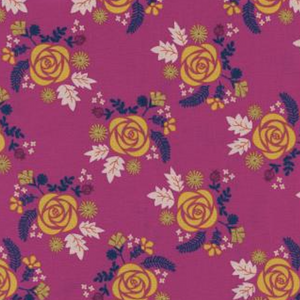 Akoma - Wildflower Fuchsia by Cotton + Steel Fabrics | R1972-001