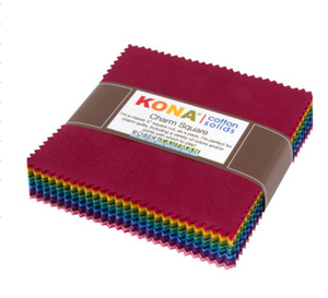 Kona Dark Colorstory Charm Pack 85 pieces