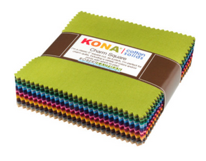 Kona Cotton Dusty Palette Charm Pack 101 pcs