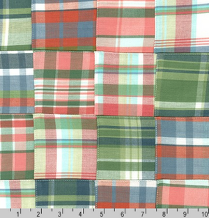 Yarn Dyed Nantucket Patchwork New Summer Plaid