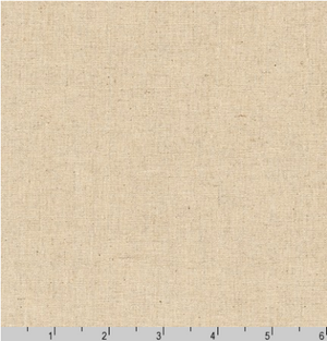 Essex Natural Linen Blend Fabric by Robert Kaufman E014-1242 NATURAL