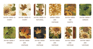 Autumn Bouquet Vintage Colorstory Charm Pack | Royal Motif Fabrics