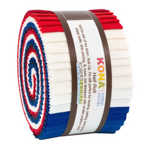 Kona Cotton - Patriotic Palette Half Roll 