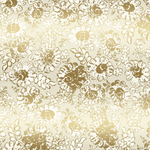 Precious Metals Lustrous Lace Gold - Shiny Objects