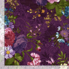 Masterpiece - Floral Bouquets Purple Fabric