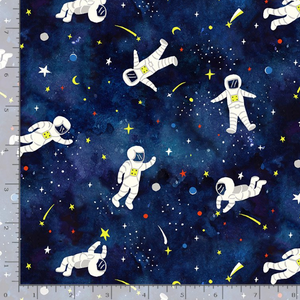 Blast Off! - Astronauts Floating in Space