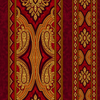 RJR Fabrics - Aruba Border Crimson Fabric