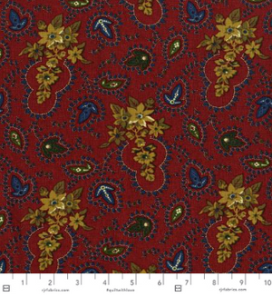 Fall's Majesty - Foliage Cardinal - RJR Fabrics