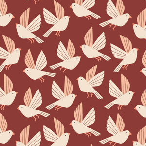 Free As A Bird - Love Affair Canvas Fabric