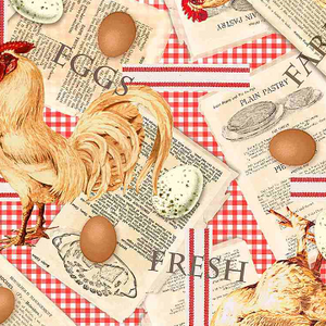 Farm Fresh - Chickens And Recipes On Gingham
