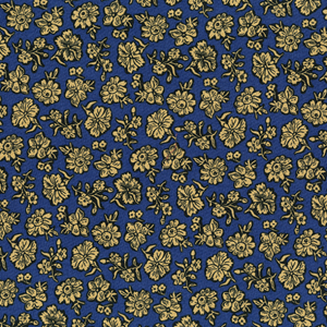 RJR Fabric - River Song - Shadow Flower Navy
