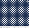 KNIT Small Dots Navy Fabric by Riley Blake