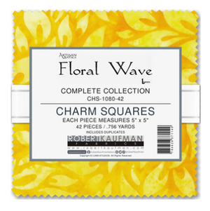 Artisan Batiks Floral Wave Charm Pack