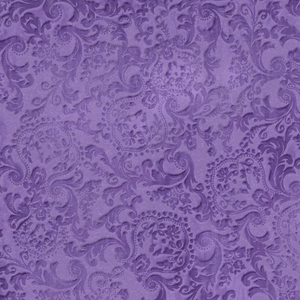Maison - Embossed Scroll Lavender by Jinny Beyer
