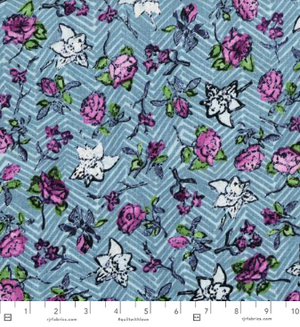 RJR - Florabunda! - Polyantha Bluetta Fabric