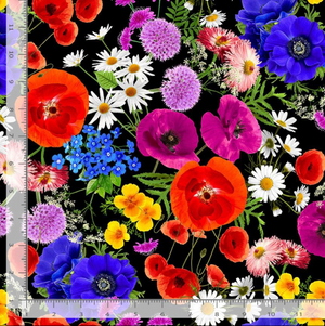 Floral Forest - Large Colorful Bright Florals