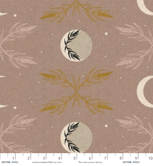 Camp Creek - Harvest Moon Mauve Canvas Metallic