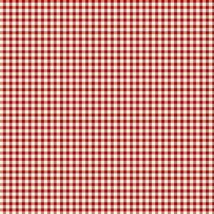 Ring in the Holly Days - Simple Gingham in Red