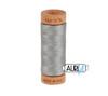 Aurifil 80wt Cotton Thread #2620 Stainless Steel