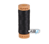 Aurifil 80wt Cotton Thread #4241 Very Dark Grey
