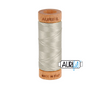 Aurifil - 80wt Cotton Thread #5021 Light Grey
