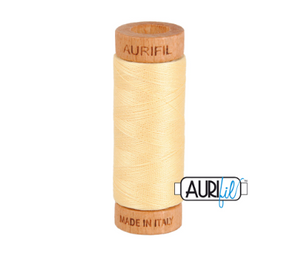 Aurifil 80wt Cotton Thread #2105 Champagne
