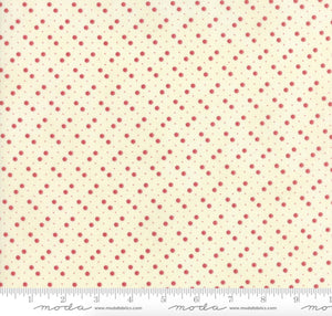 Holly Woods - Snow Berry - Snow Balls Natural Yardage