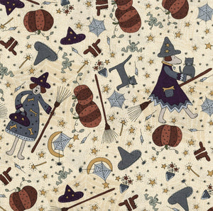 RJR Fabrics - Little Witchy Wonderland - Everything Witchy Milkweed