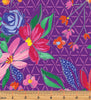 Benartex - Summer Garden - Flora Violet