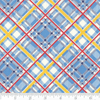 Bubble Pop - Reproduction Bias Plaid Blue Moda