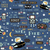 Super Fred Glow in the Dark Fabric by Michael Miller | Novelty Fabrics